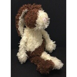 Manhattan Toy Bunny Rabbit 12” Long Legs Brown Cream Stuffed Plush Soft Toy